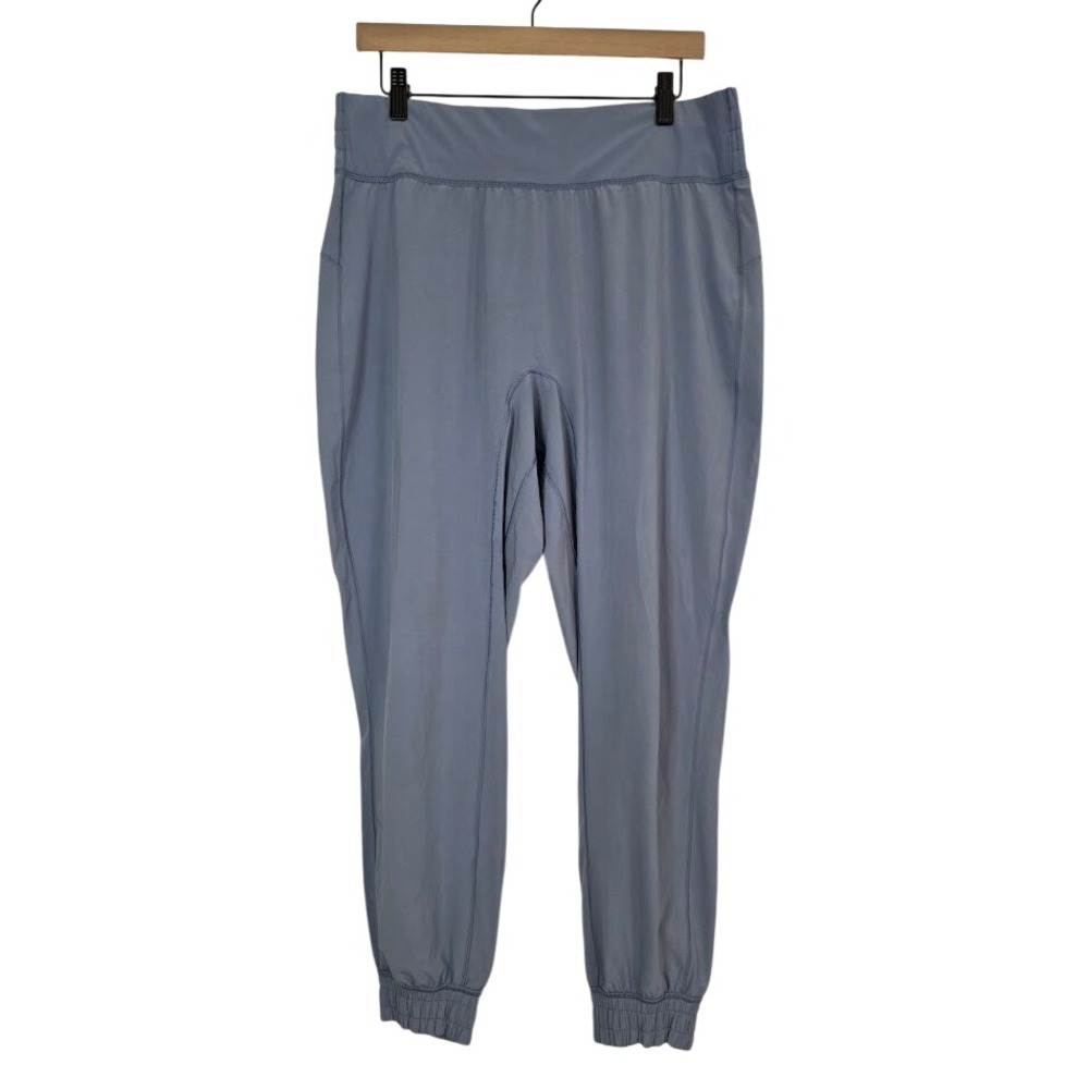 Lululemon Womens 12 Sun Setter Jogger Tempest Blue High Rise Sweat-Wicking Pants - Picture 2 of 9